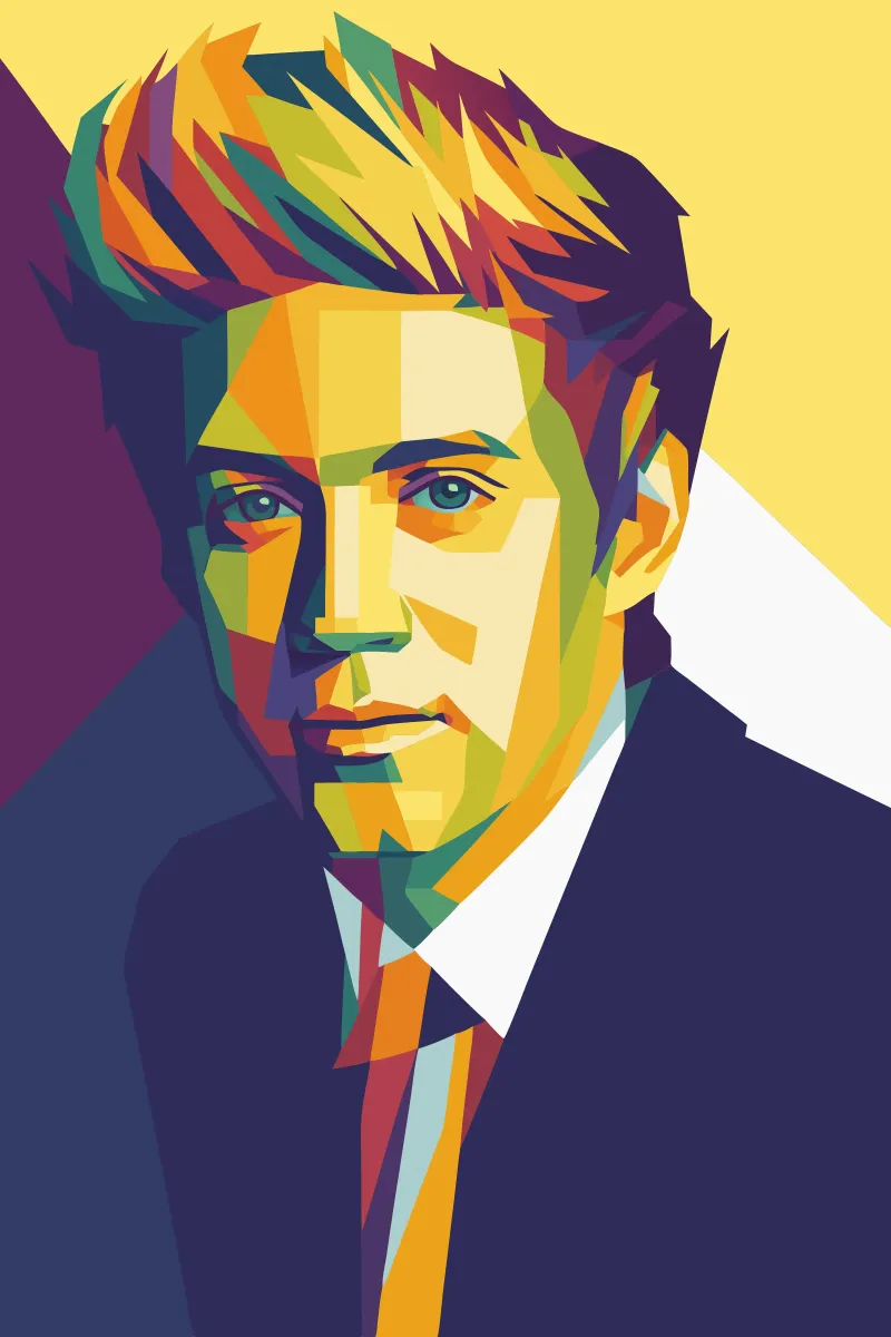 harry styles retro pop art wpap pellicola backlit da aiswa