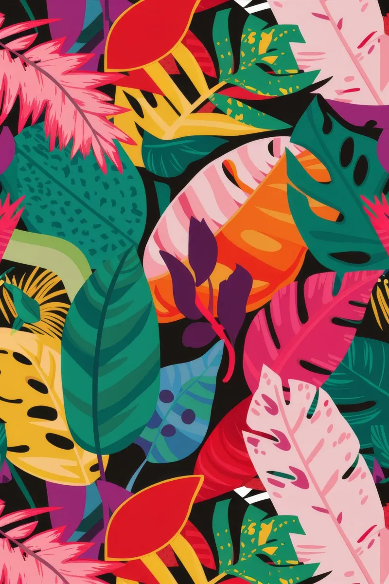 Parrot's Lush Hideaway canvas with Floater frame by Paez Harmony