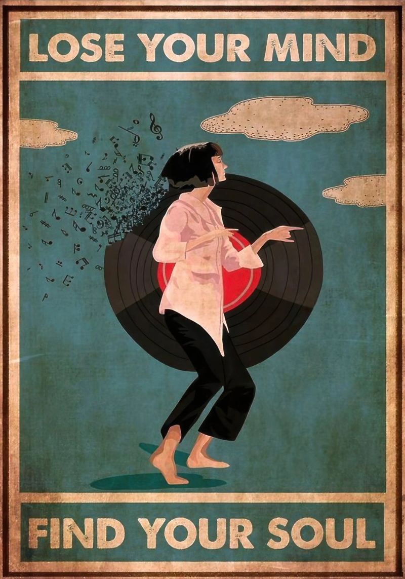 Lose Your Mind Enjoy The music poster by PROPAGANDA
