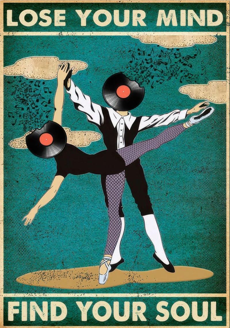 Lose Your Mind Ballerina poster by PROPAGANDA
