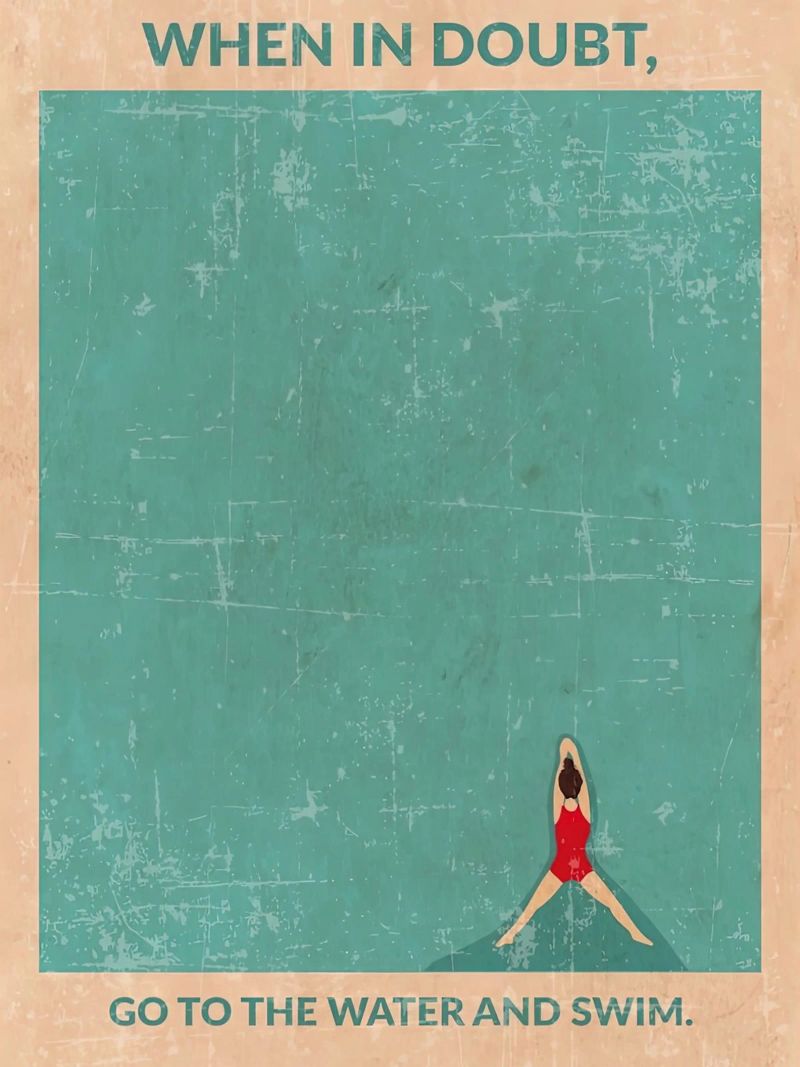 Open Water poster by burnet
