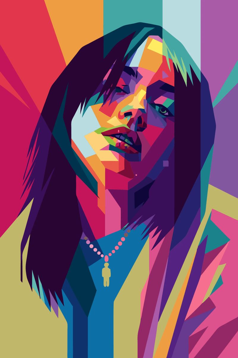 retro pop art wpap poster da aiswa