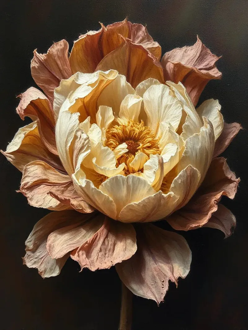 Fiore d'oro carta hahnemühle da Artistic-shop