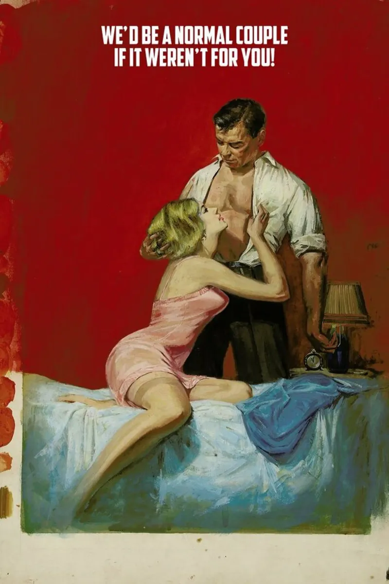 We'd Be A Normal Couple hahnemühle by Gallery Print and Art Limited