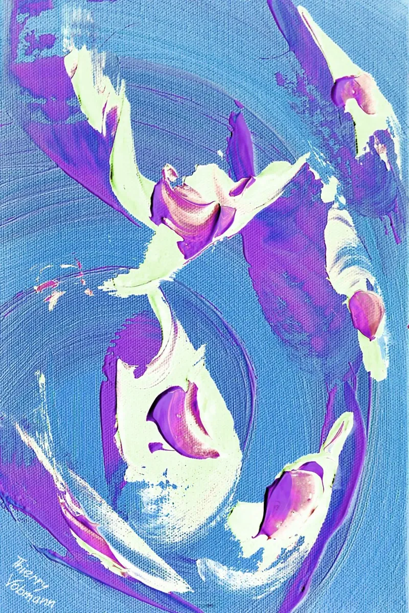 IDEAL GIFT 43 invers pellicola backlit da Thierry Vobmann Abstract painting