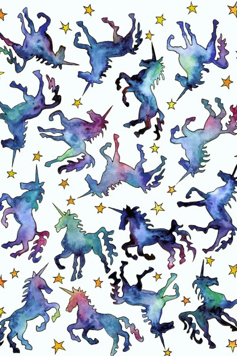 Galaxy Unicorns pellicola backlit da KP Design
