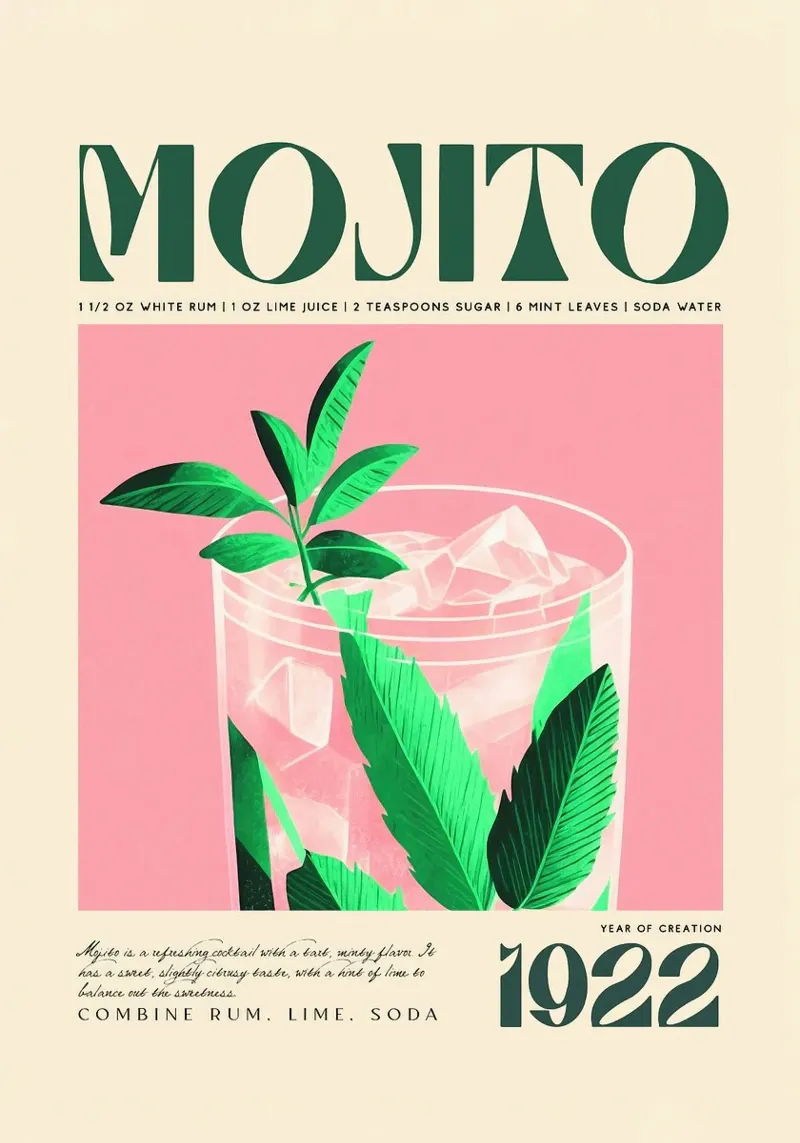 mojito canvas by Kevin Walters