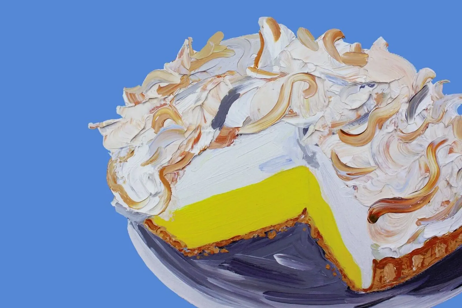 Lemon Meringue Pie pellicola backlit da Alice Straker