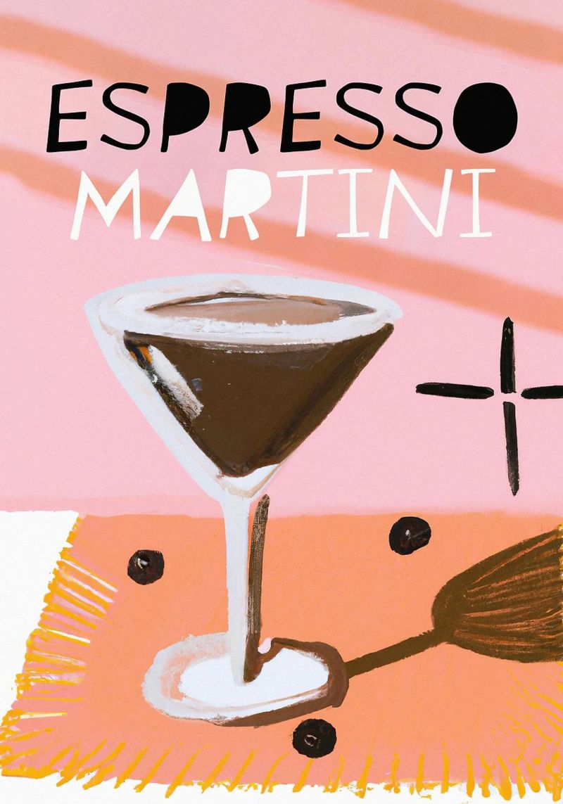 Espresso-Martini Poster von Kevin Walters
