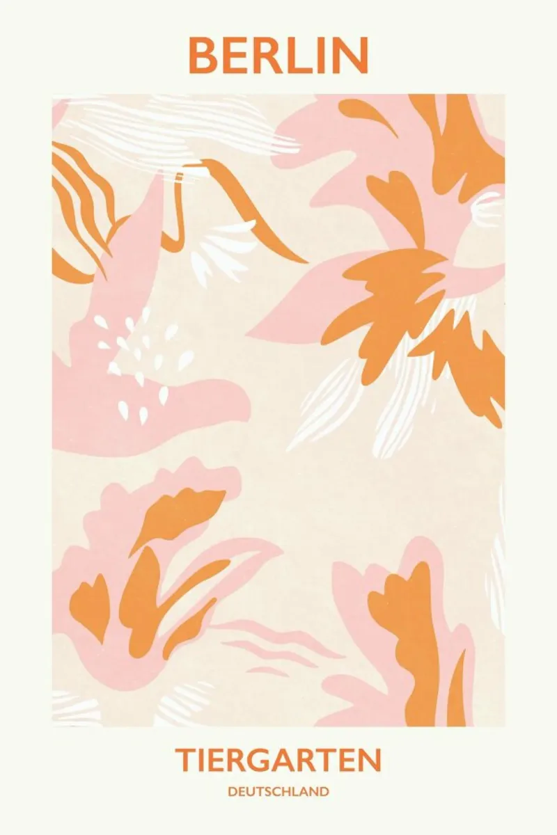 Tiergarten poster by Pure
