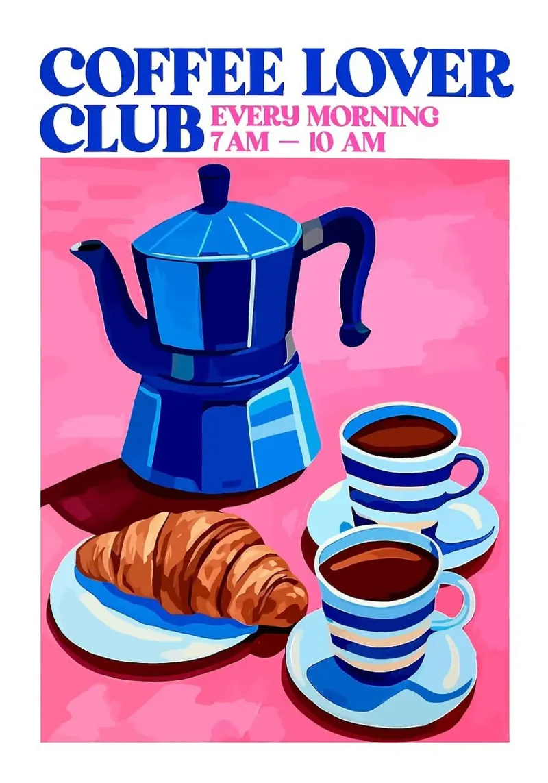 caffettiera poster da John C Labut
