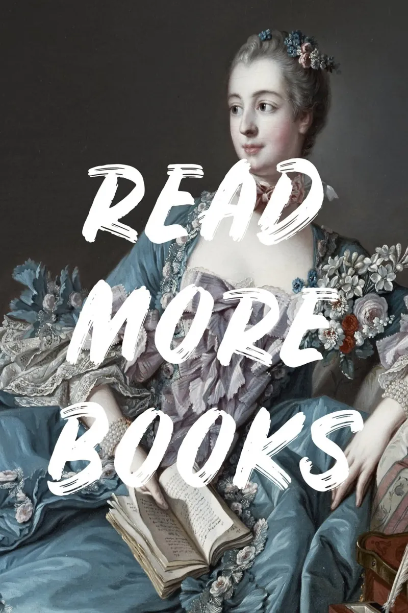 Read More Books Altered Art poster con telaio in legno da GraceDigitalArtCo