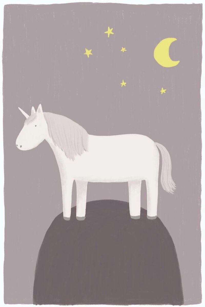 Einhorn poster by Anika Merten