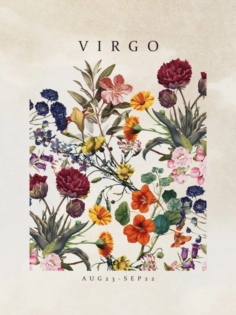 VIRGO poster con telaio in legno da burcukorkmazyurek