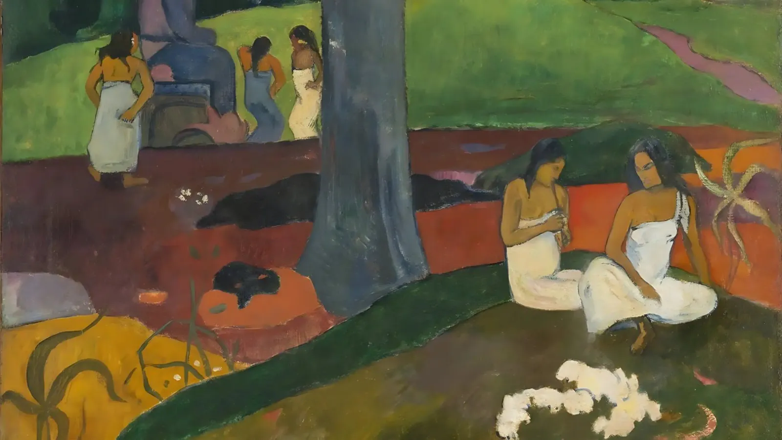 Il fiume di Paul Gauguin pellicola backlit da tokovictory