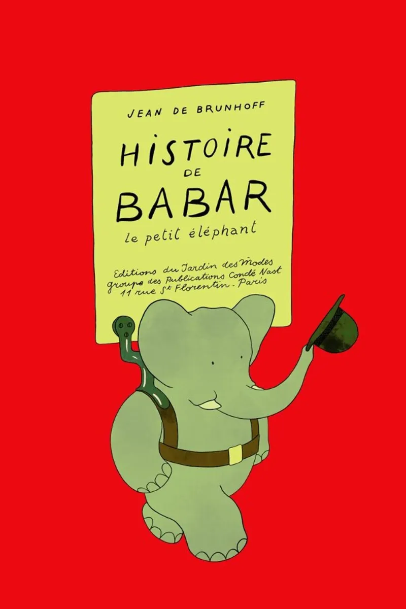 Histoire de Babar poster da Little Flourishes