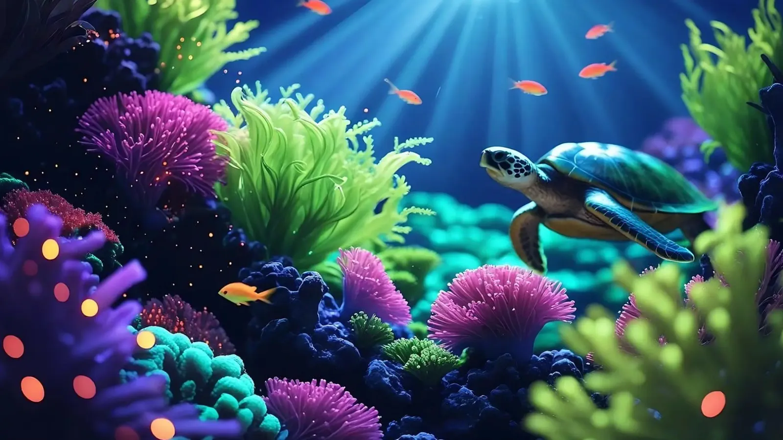 ✨🐢 Sea Turtle ✦ Tide of Colours 🌙 hahnemühle by LUMAQUA STUDIO