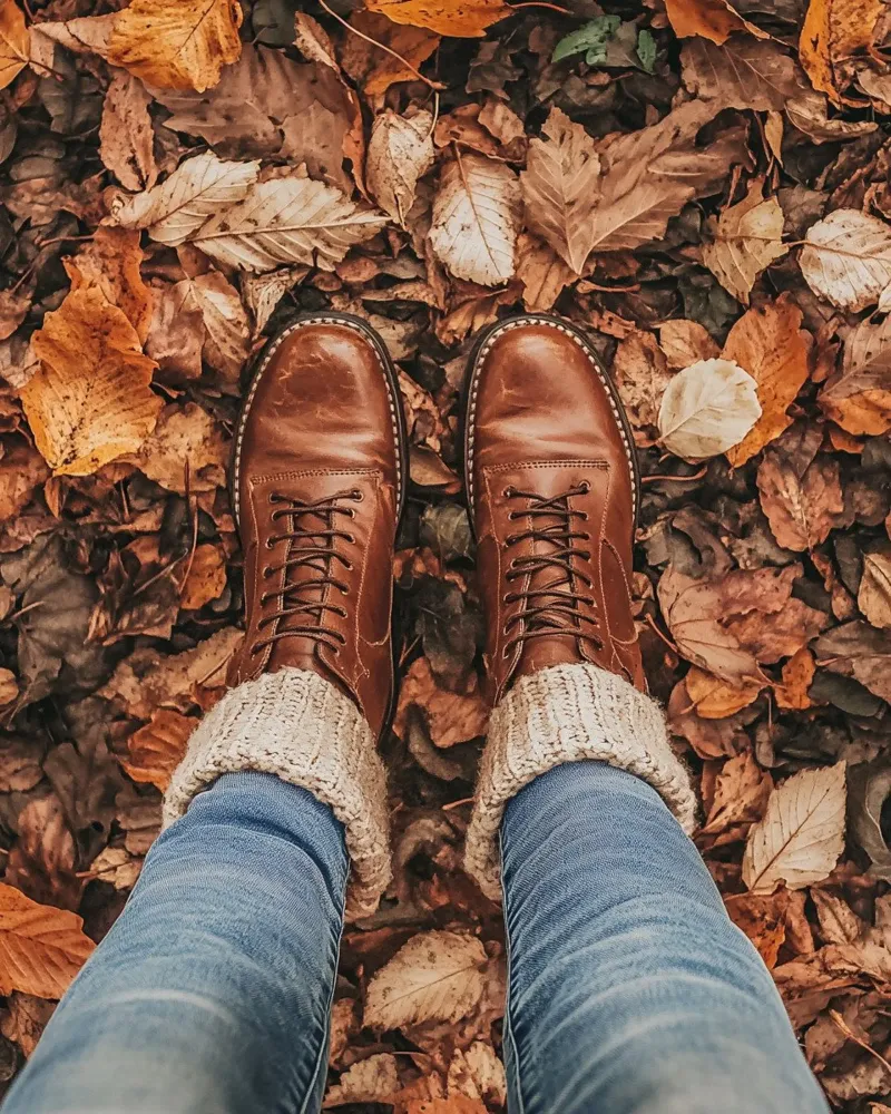 Autumn Vibes canvas with Floater frame by PhotoVibe Decor