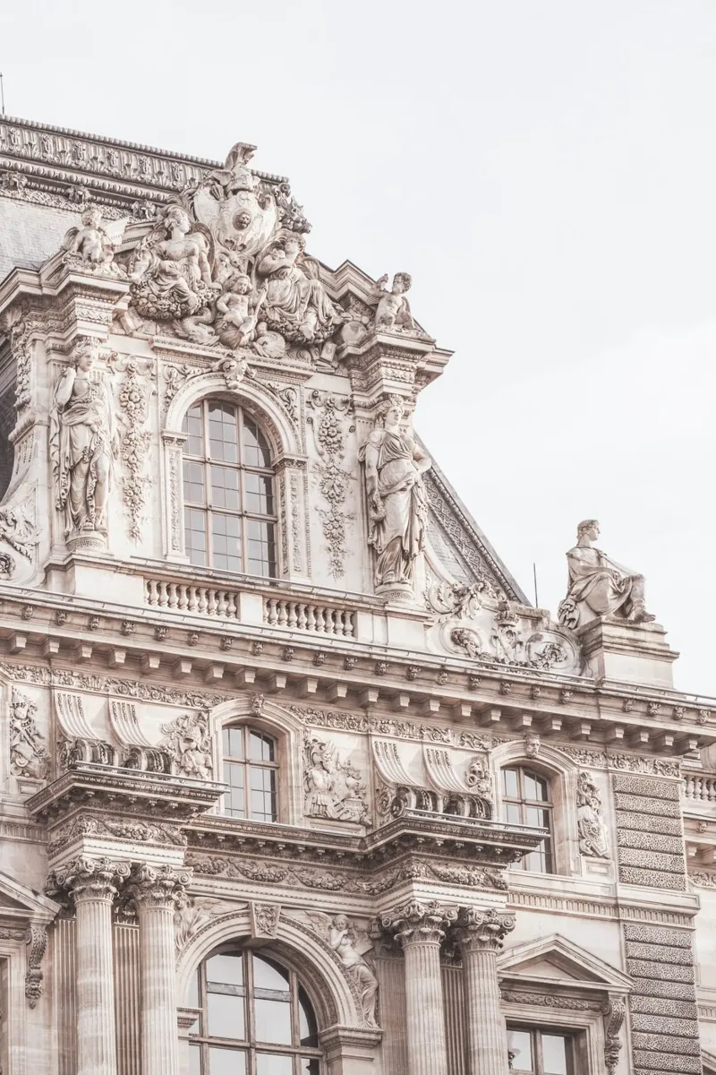 Paris Beige Building pellicola backlit da GraceDigitalArtCo