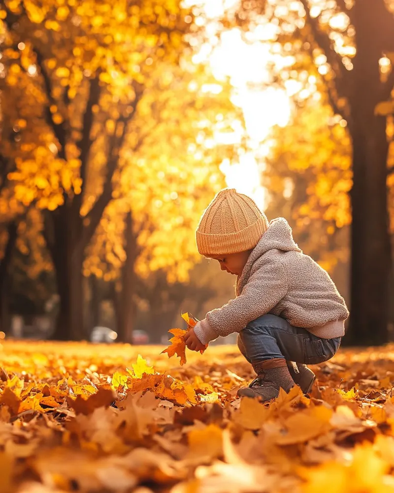 Vibrazioni d'autunno tela con Cornice a cassetta da PhotoVibe Decor