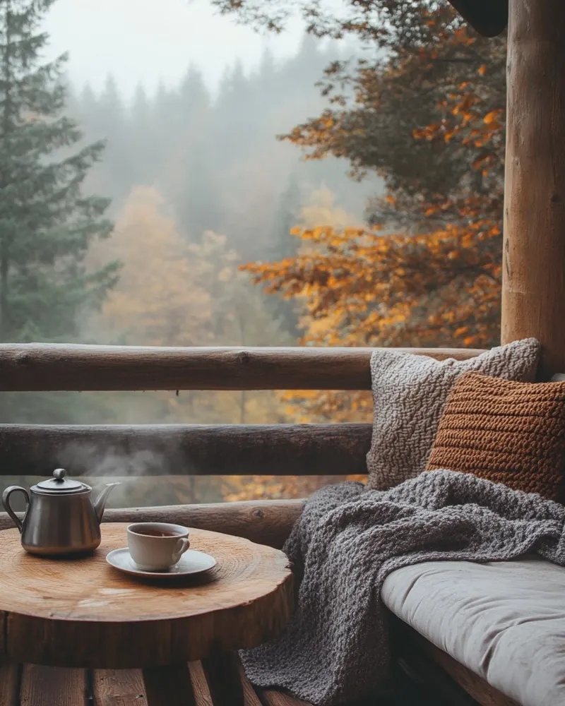 Herbst-Vibes Hahnemühle von PhotoVibe Decor