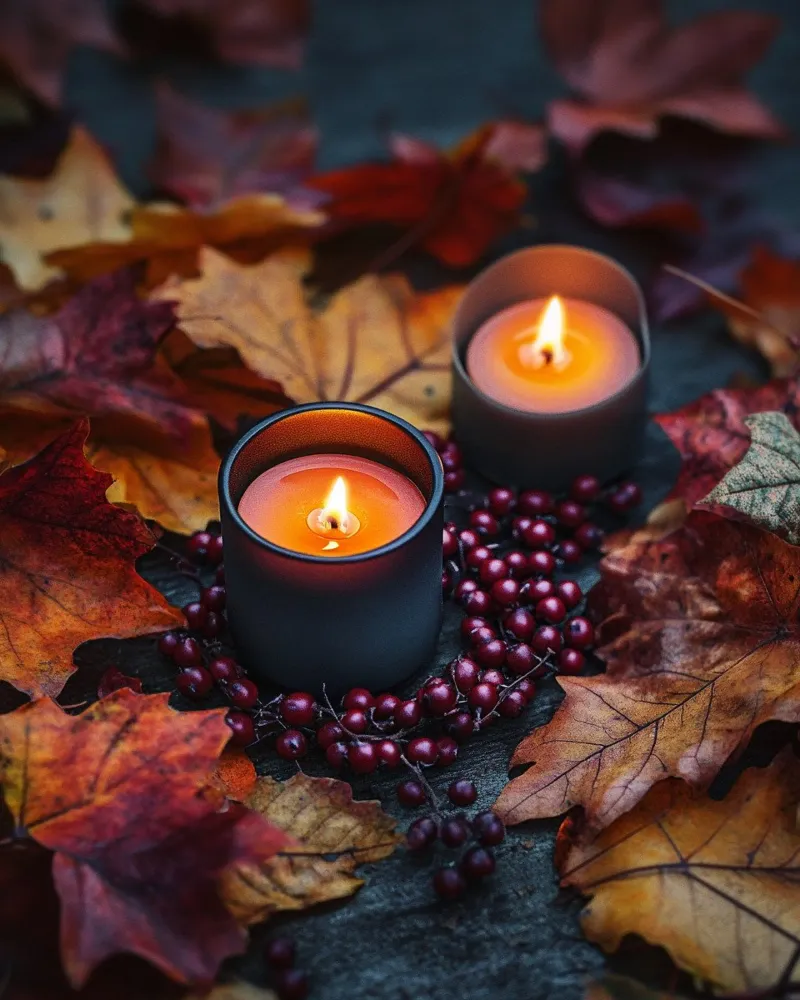 Herbst-Vibes Hahnemühle von PhotoVibe Decor