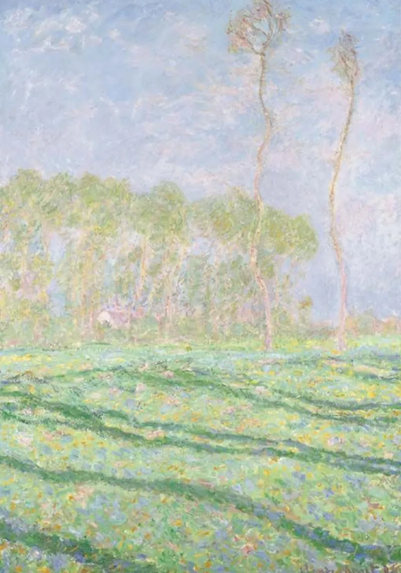 Claude Monet's Garden and Forest Scene hahnemühle by belong shop