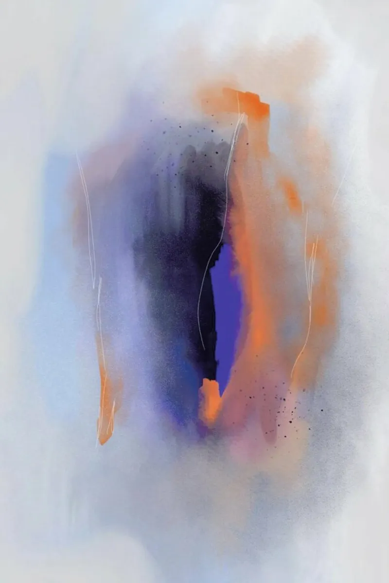 Abstract Energy pellicola backlit da XOXO Arte