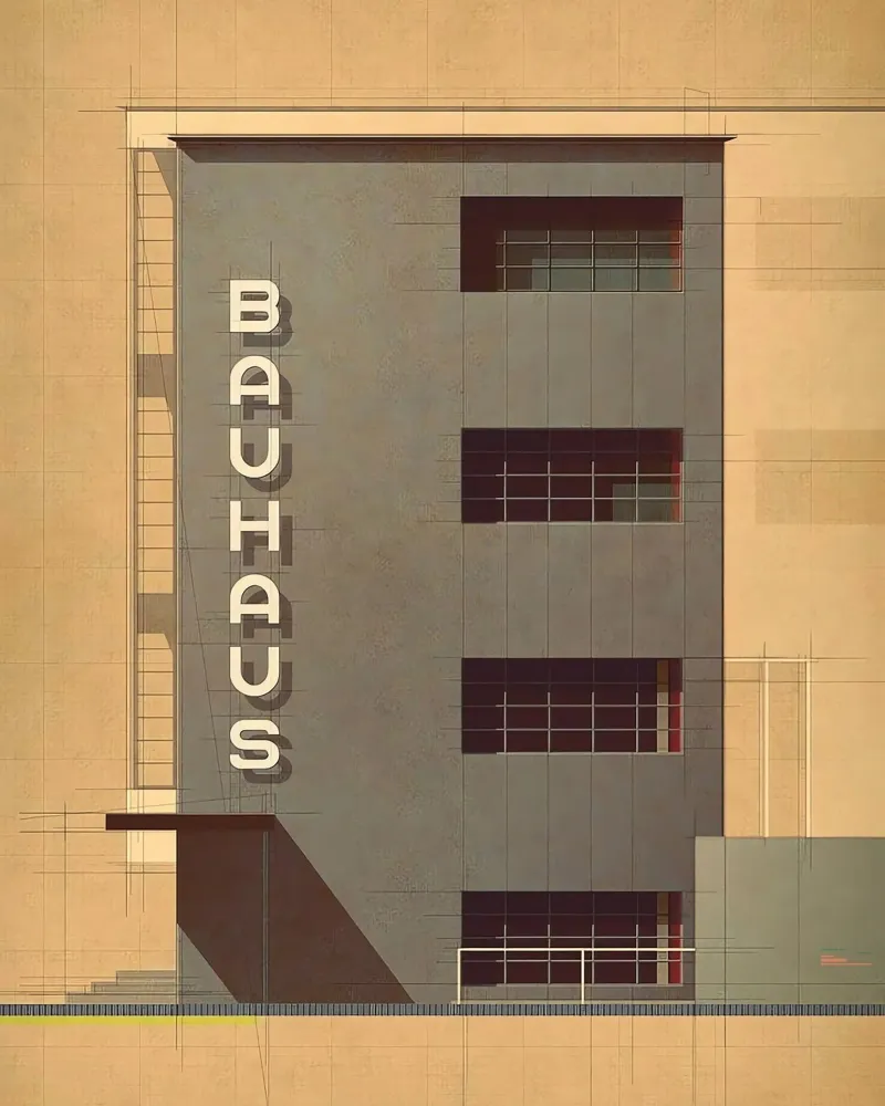 Bauhaus forex plate by Brooke