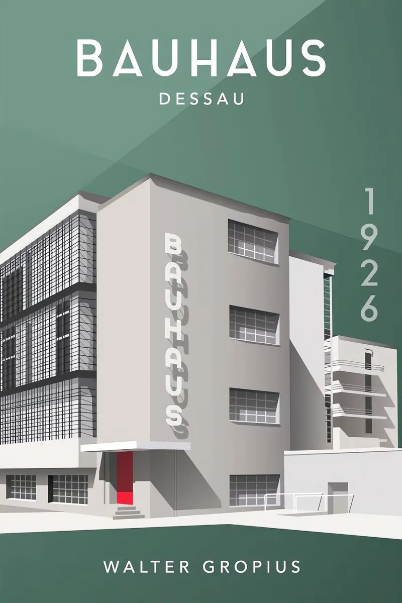 Bauhaus pellicola backlit da Brooke