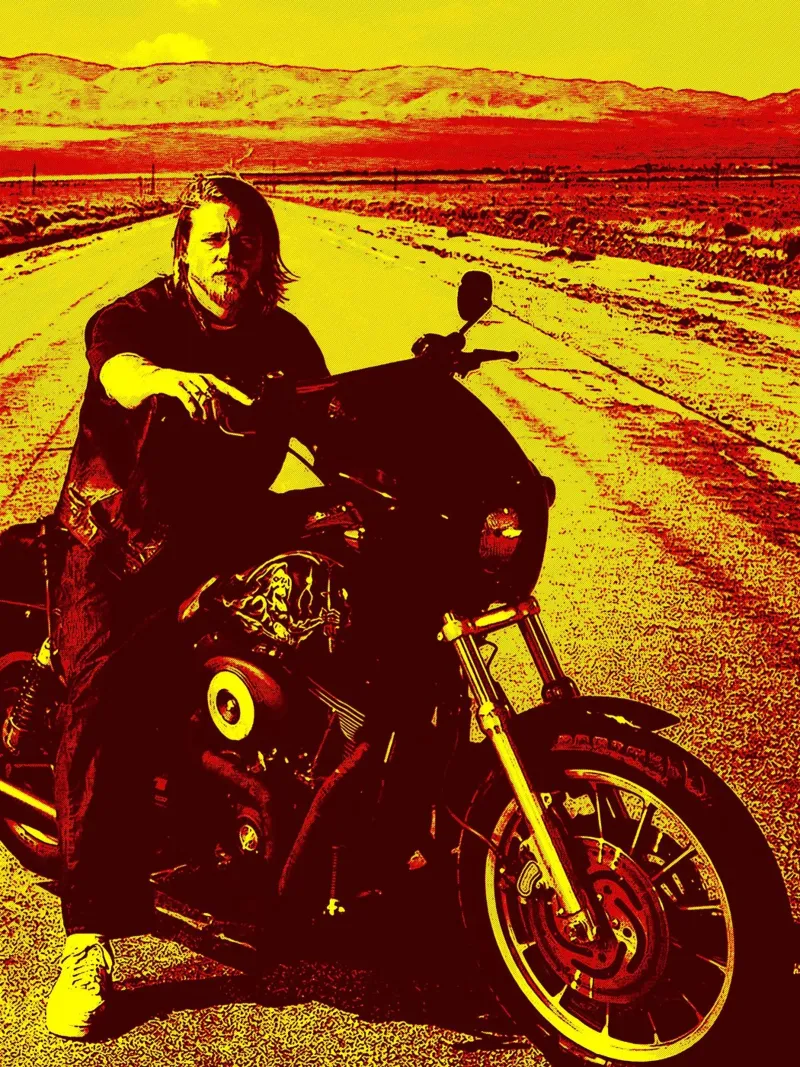 Sons of Anarchy Movie Art pellicola backlit da vanhesling