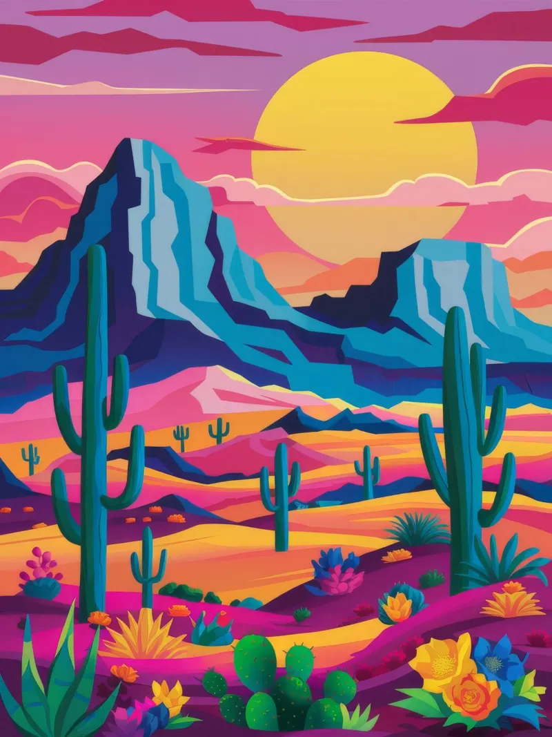 Canyon Sunset Ride acrylic glass by Paez Harmony