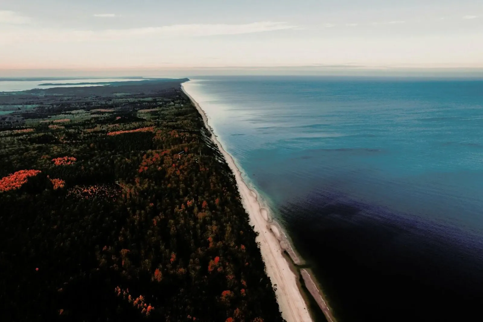 Baltic Coastline pellicola backlit da Sebastian Hilgetag