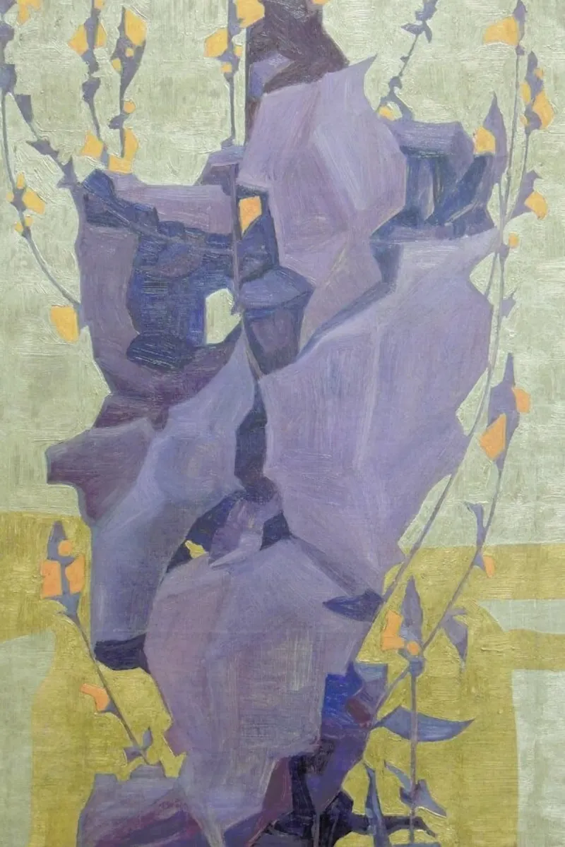 Schiele - Stylised Flowers II poster da Vintage by JUNIQE