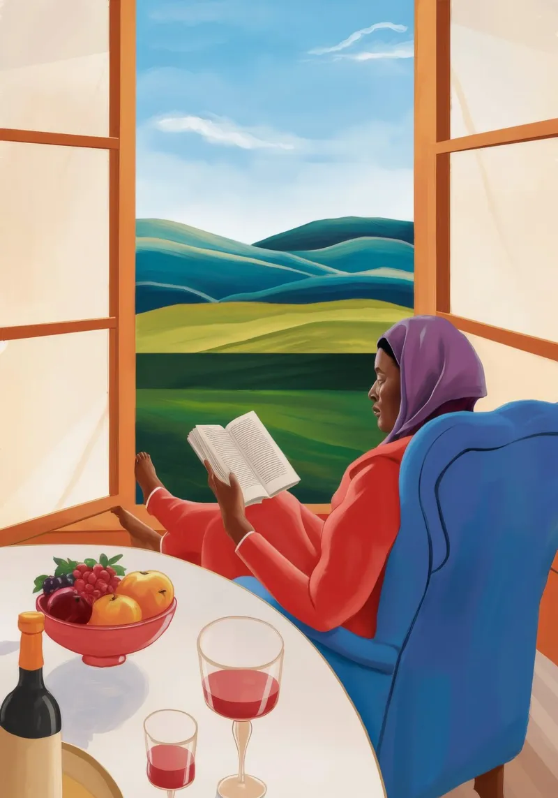 Window Read Repose hahnemühle by Lumie Layers