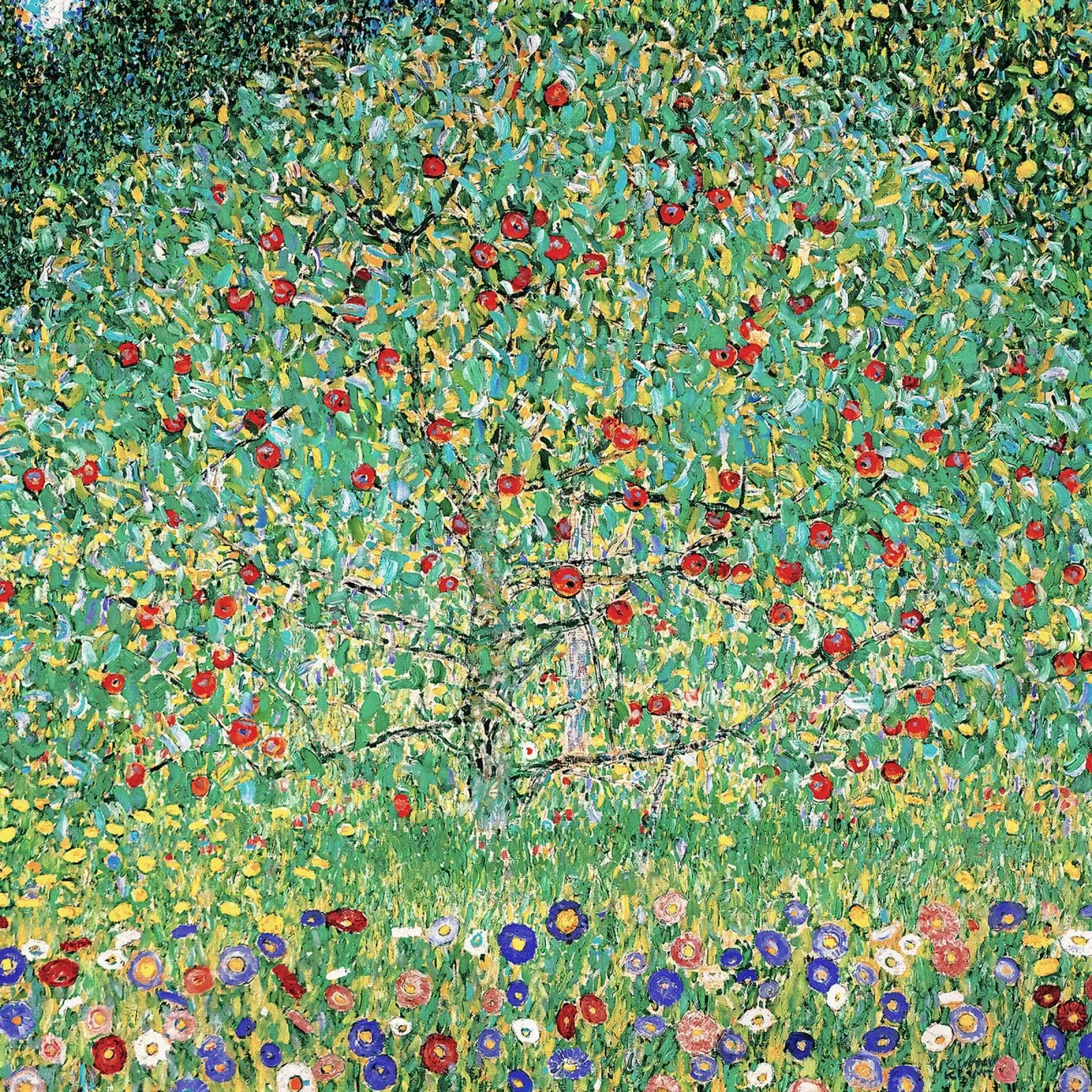 Apfelbaum I - Gustav Klimt Hahnemühle von Show Art