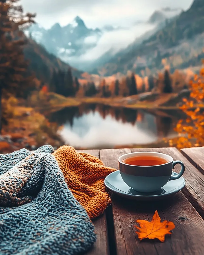 Vibrazioni d'autunno alluminio dibond da PhotoVibe Decor
