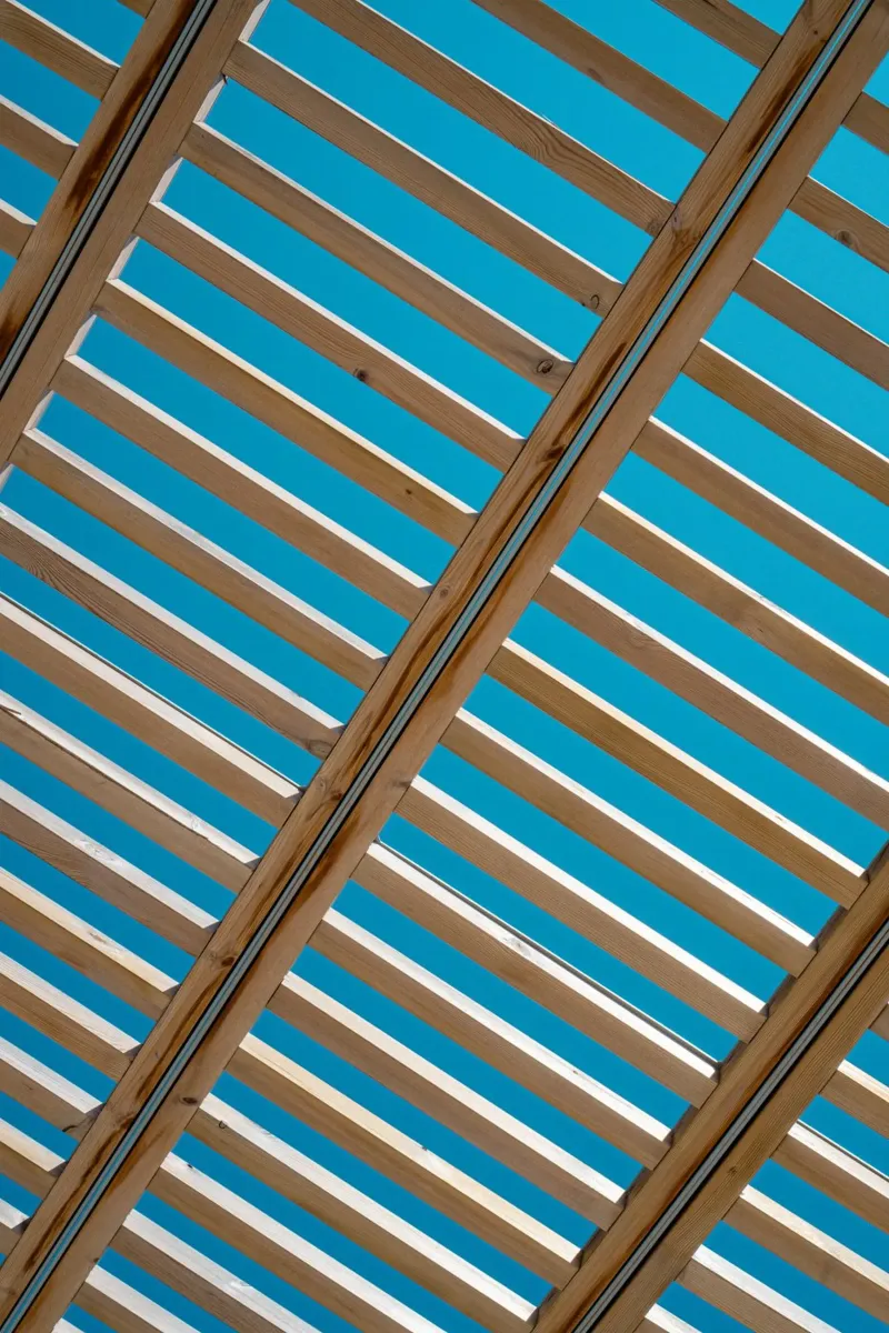 Golden Slats and Sky poster da lieblu