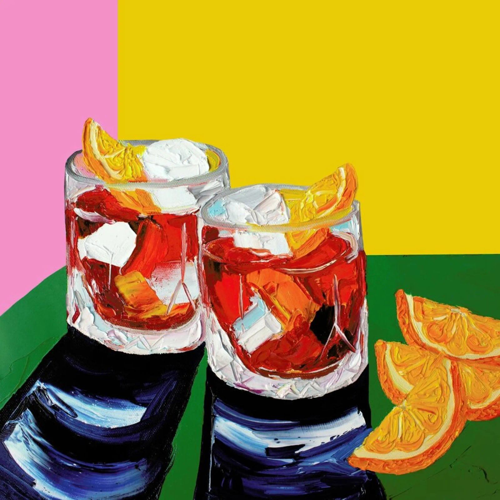Negronis Poster von Alice Straker