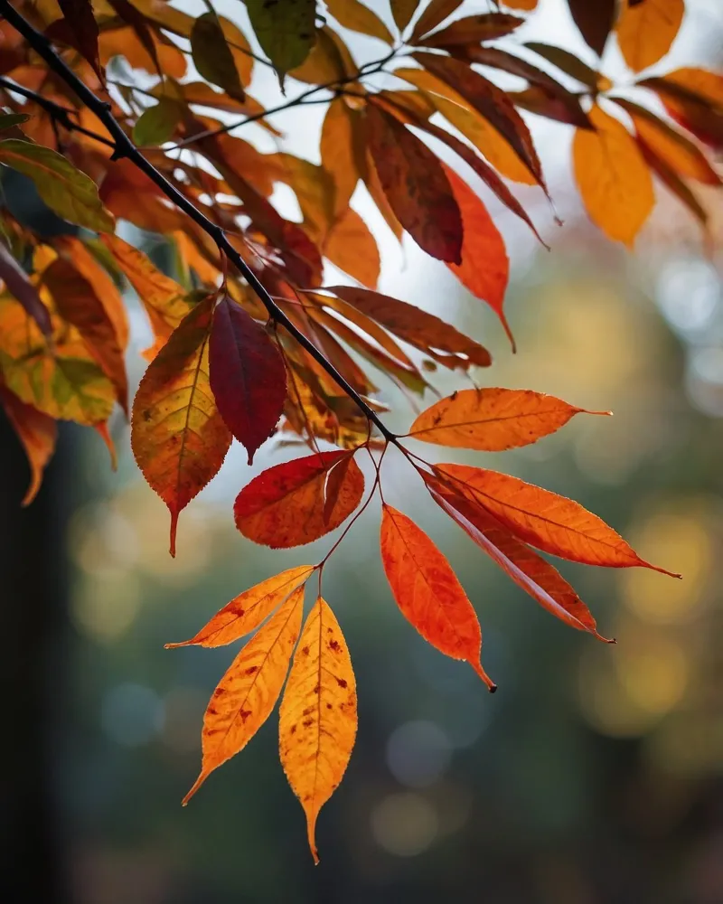 Vibrazioni d'autunno alluminio dibond da PhotoVibe Decor