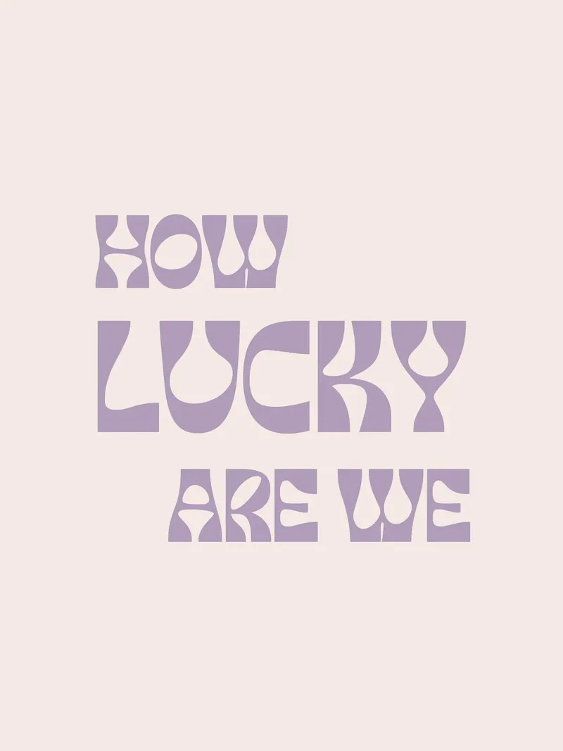 How lucky are we pellicola backlit da we line studio - art