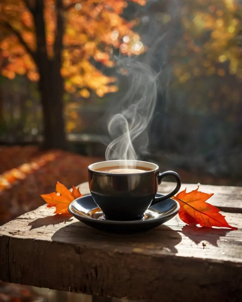 Vibrazioni d'autunno alluminio dibond da PhotoVibe Decor