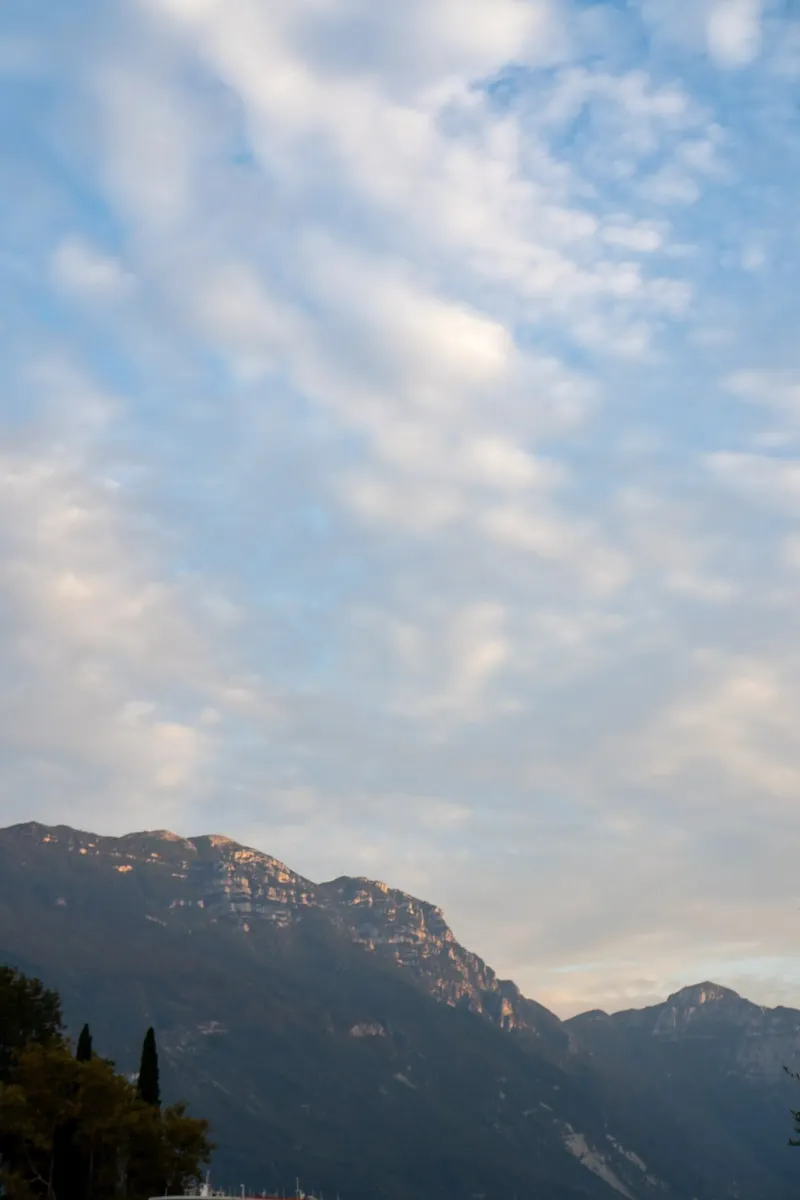 Clouds Over Mountains alluminio dibond da lieblu