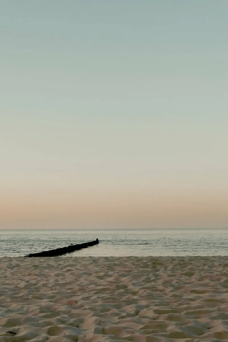 Sundown Beach pellicola backlit da Sebastian Hilgetag