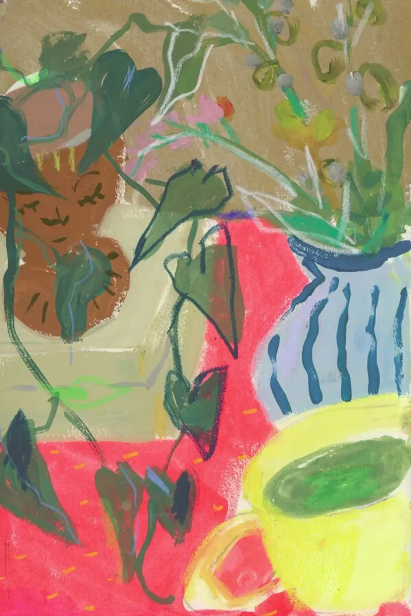 Mixed Media Still Life pellicola backlit da Sonia Brittain