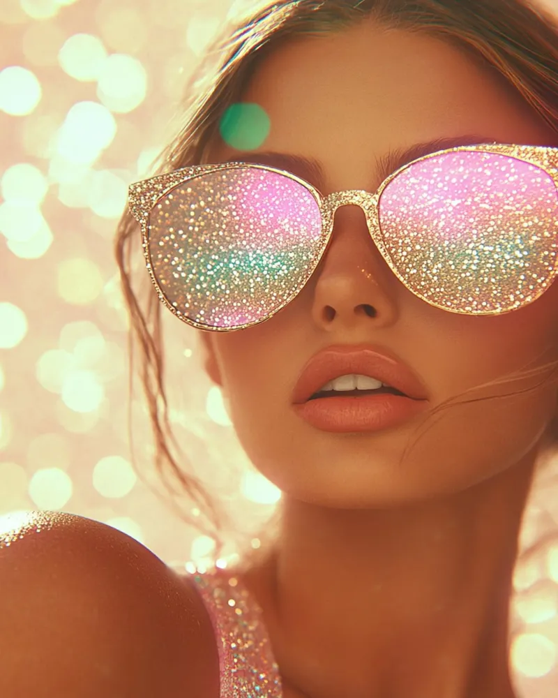 Aqua Glow poster da PhotoVibe Decor
