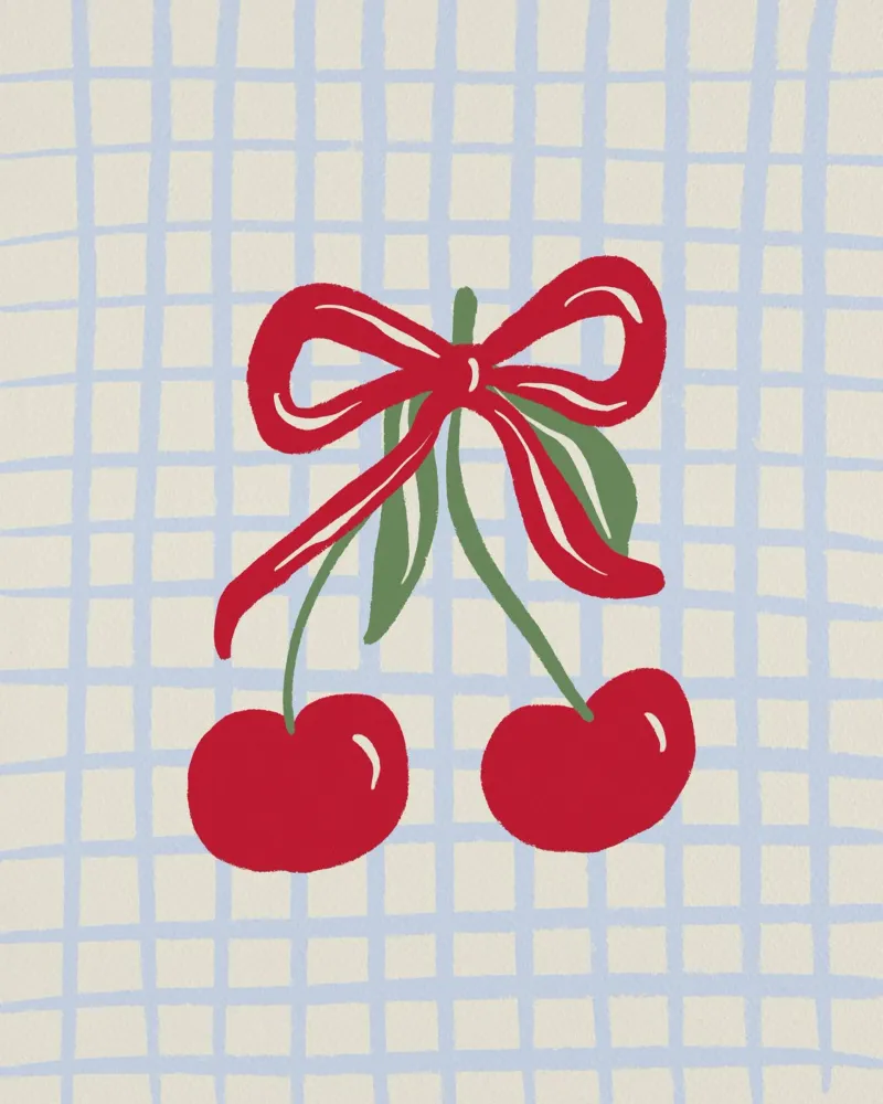 Cherry Delight canvas by Angela Minca