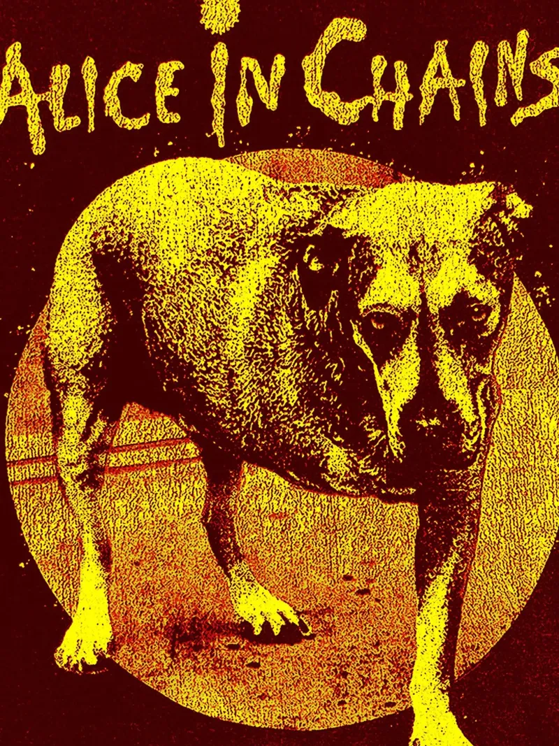 Alice in Chains Band Art pellicola backlit da vanhesling