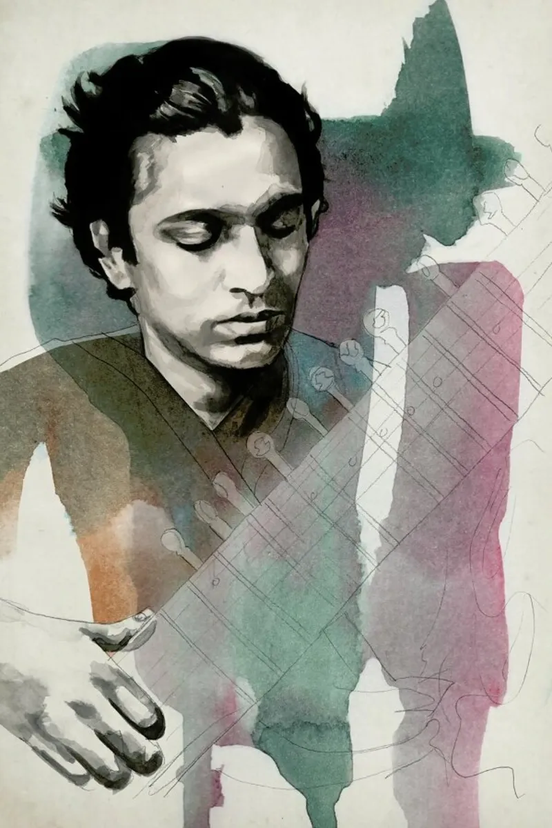 Ravi Shankar plexiglass da David Diehl
