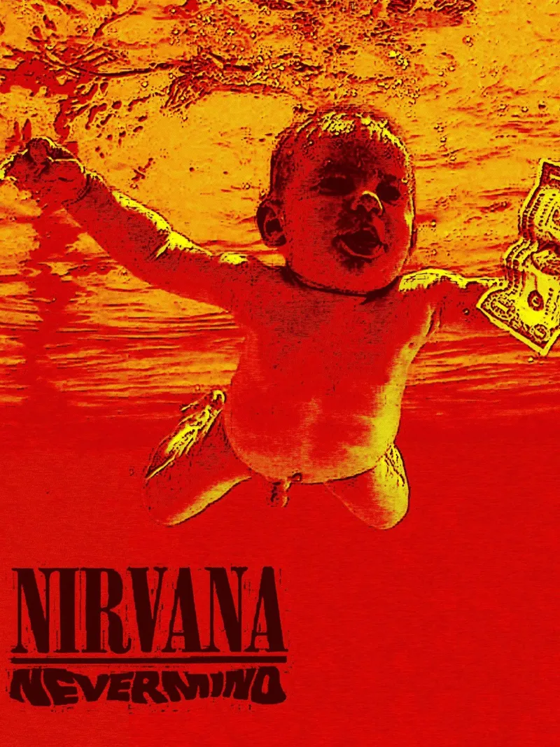 Nirvana Band Art pellicola backlit da vanhesling